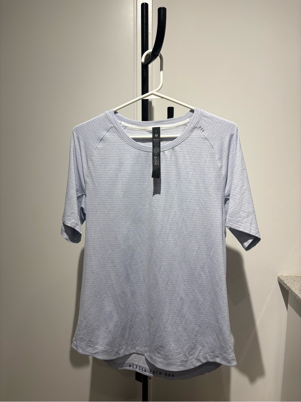 Light Blue Men's Performance Tee